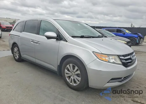 2014 Honda Odyssey Ex из США, поврежденный, VIN 5FNRL5H48EB034960